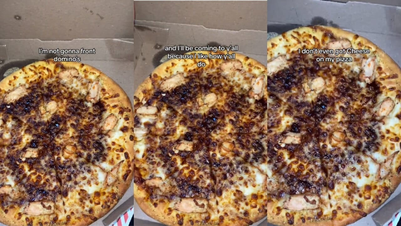 Customer Criticizes Dominos for Pizza with Only One Piece of Chicken on Each Slice