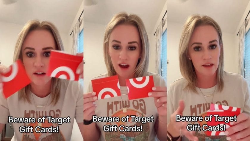 Do not trust Target gift cards Moms PSA Target Gift Cards Risky Leads to Disappointment